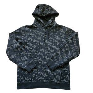Primitive Skateboarding Black Pullover Hoodie Men's Size Small
